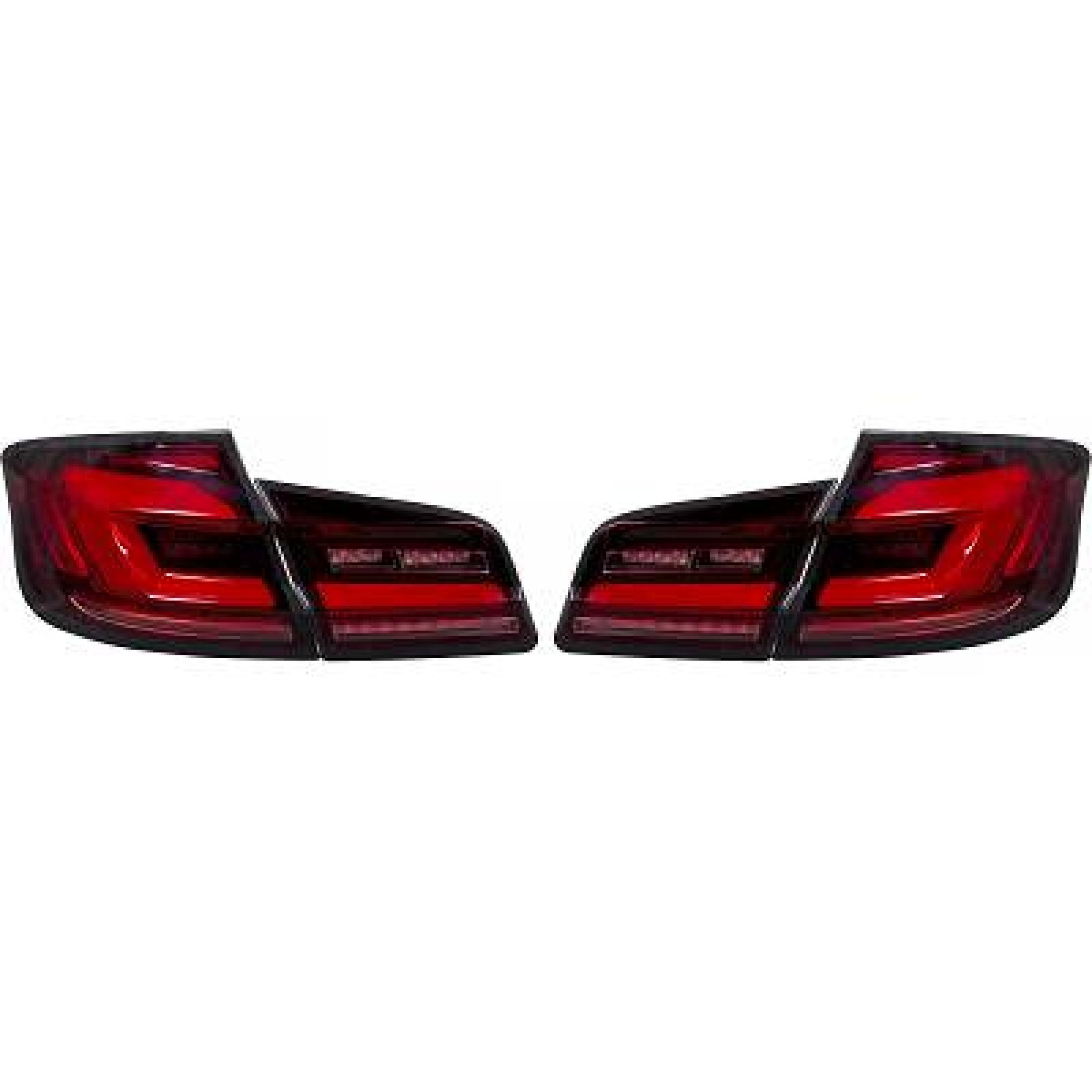 Jogo de farolins traseiros Traseiro para BMW 5-Série (F10/11 LCI) 13-17