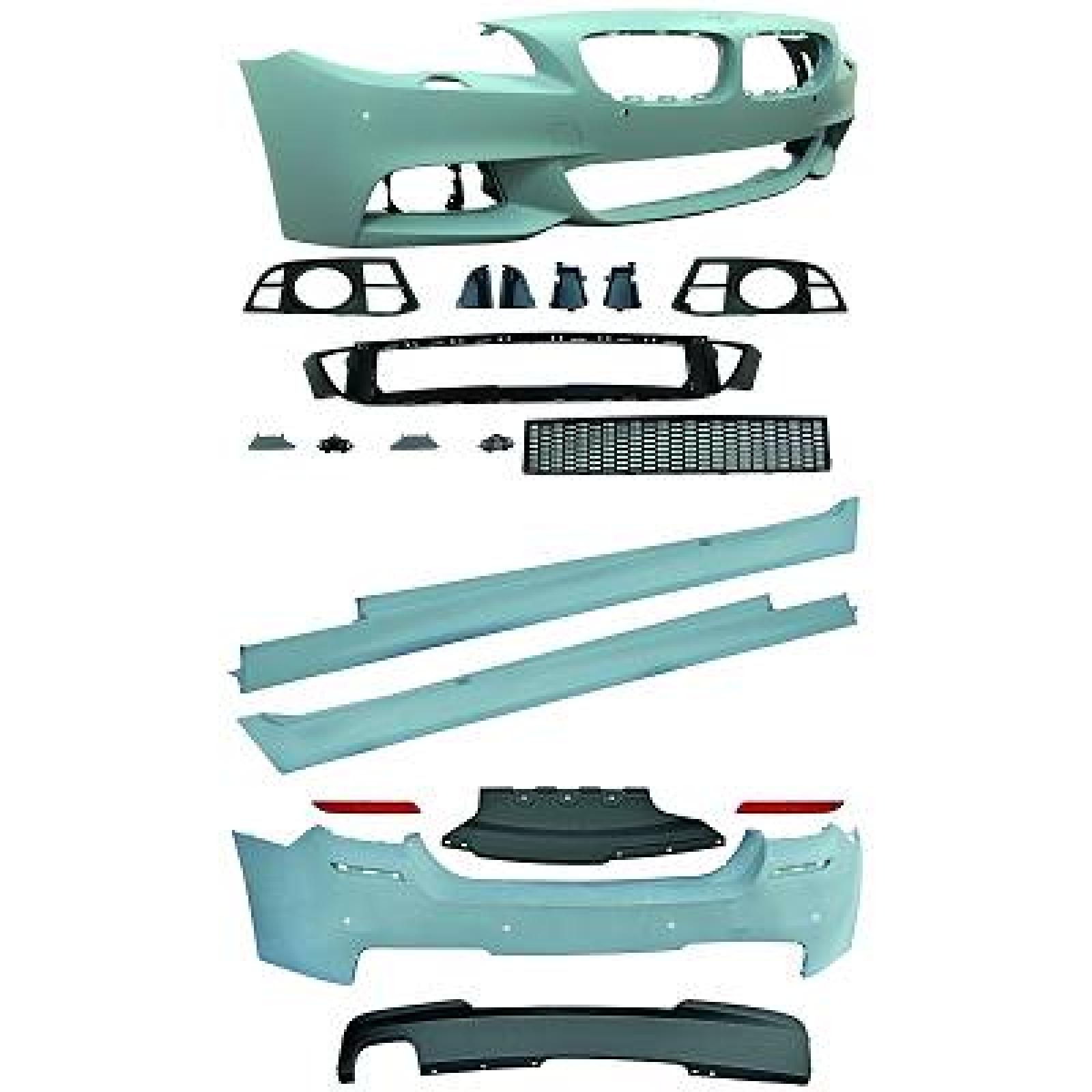 Pára-choques Traseiro para BMW 5-Série (F10/11 LCI) 13-17