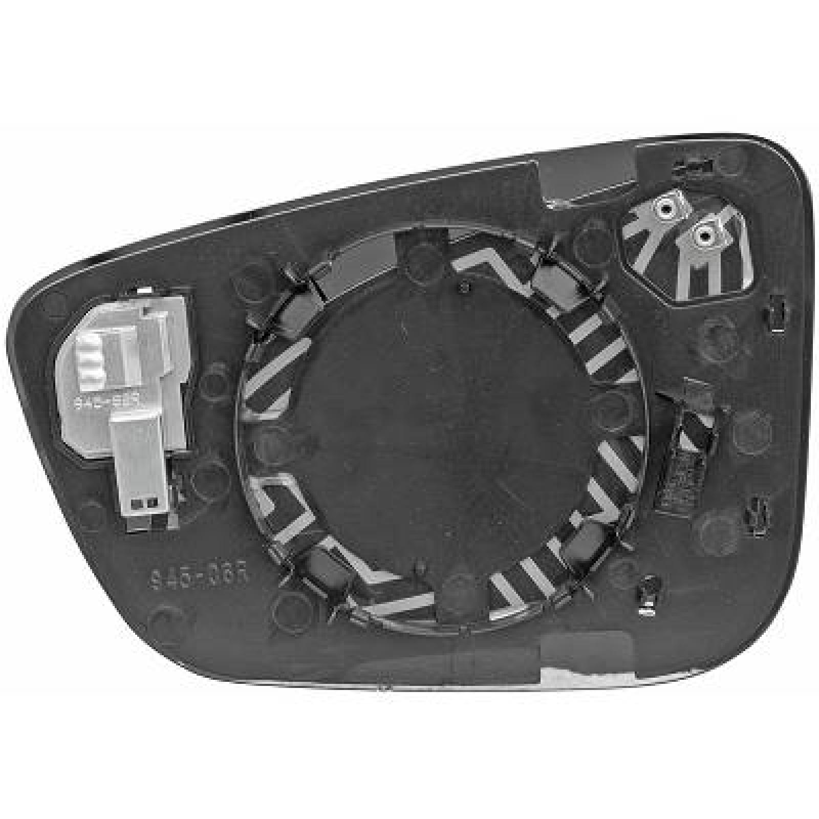 Vidro de espelho, espelho retrovisor exterior Direito para BMW 5-Série (G30/31) 17->>