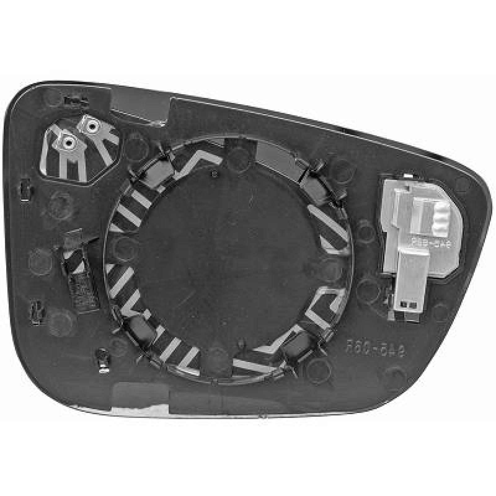 Vidro de espelho, espelho retrovisor exterior Esquerdo para BMW 5-Série (G30/31) 17->>