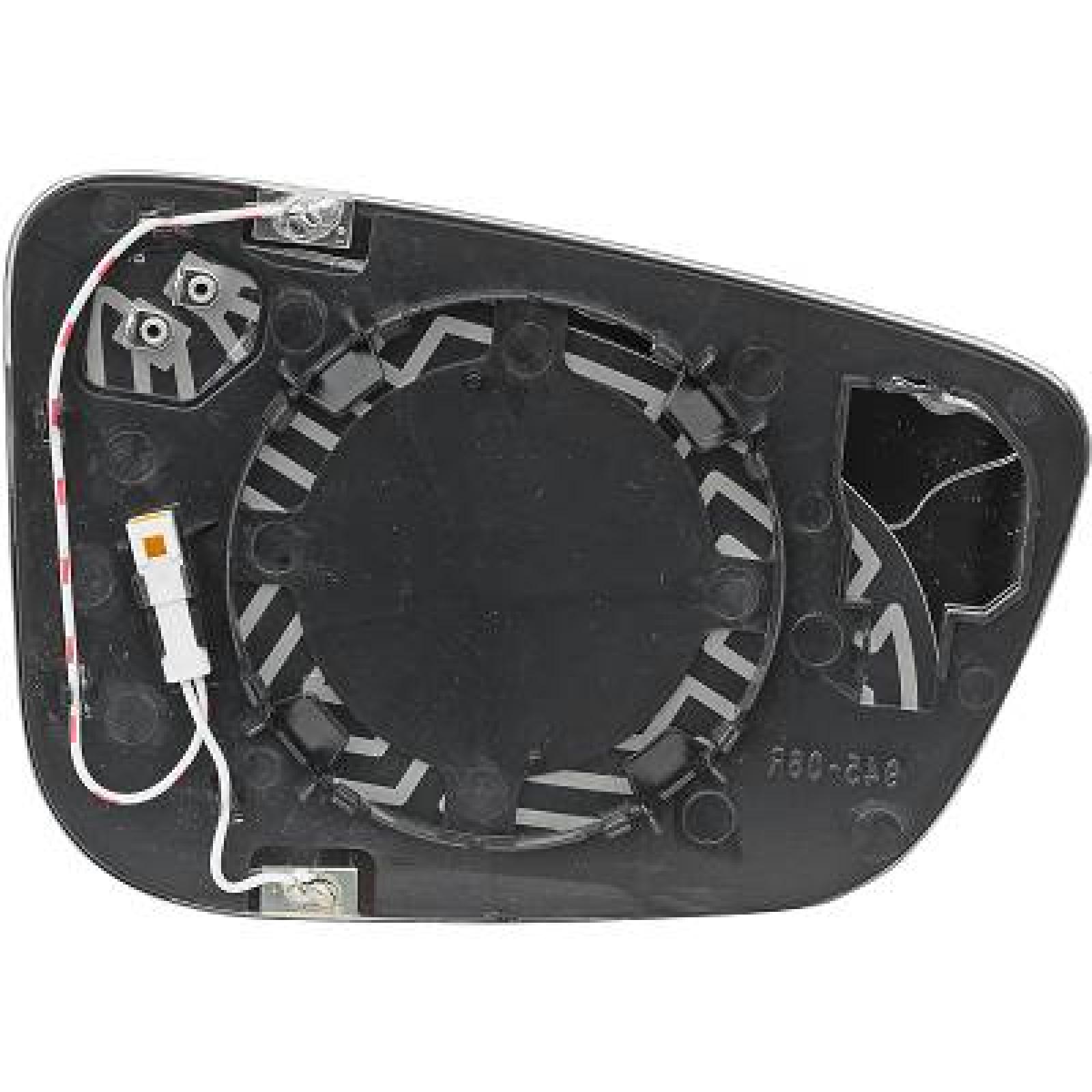 Vidro de espelho, espelho retrovisor exterior Esquerdo para BMW 5-Série (G30/31) 17->>