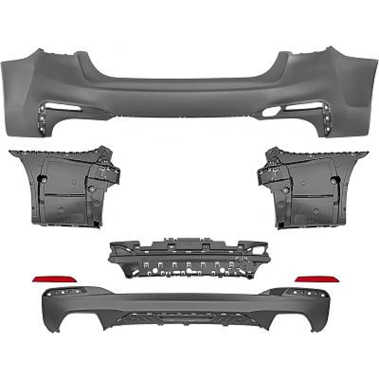 Pára-choques Traseiro para BMW 5-Série (G30/31) 17-20