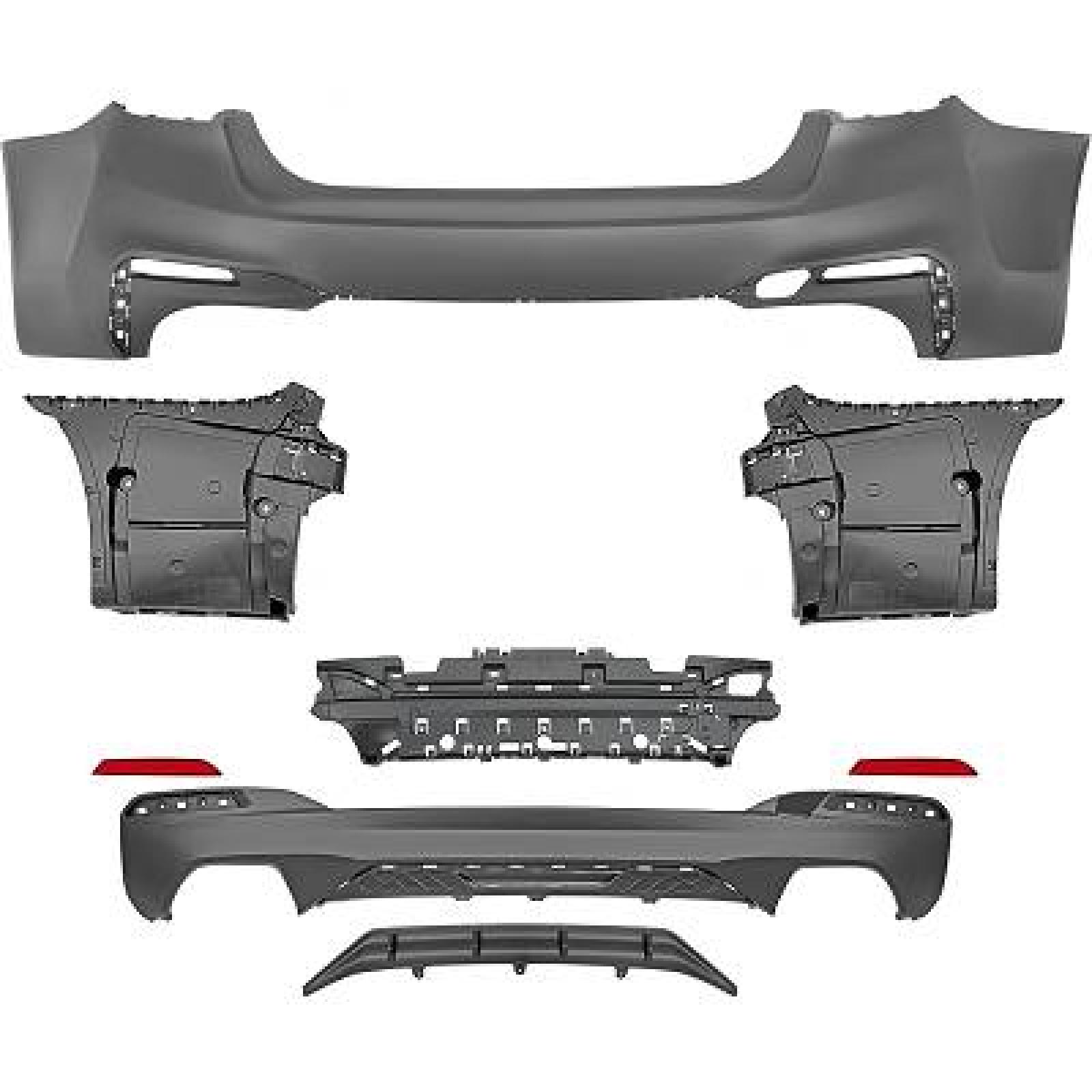 Pára-choques Traseiro para BMW 5-Série (G30/31) 17-20