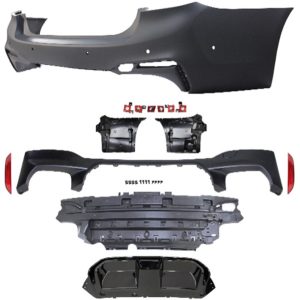 Pára-choques Traseiro para BMW 5-Série (G30/31) 17-20