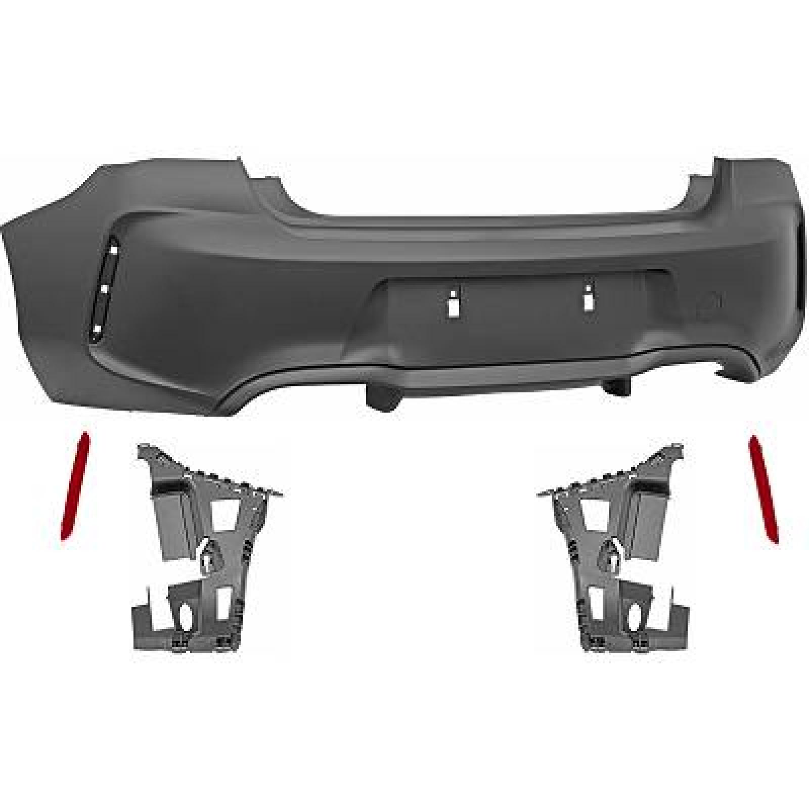 Pára-choques Traseiro para BMW 1-Série (F20/F21) 15-19