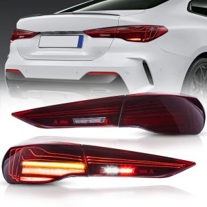 Jogo de farolins traseiros Traseiro para BMW 4-Série Coupé/Cabrio/Grand Coupé (G22/23/26) 20->&gt