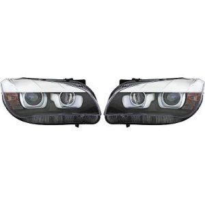 Jogo de faróis principais para BMW X1 (E84) 09-12