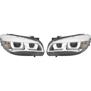 Jogo de faróis principais para BMW X1 (E84) 09-12