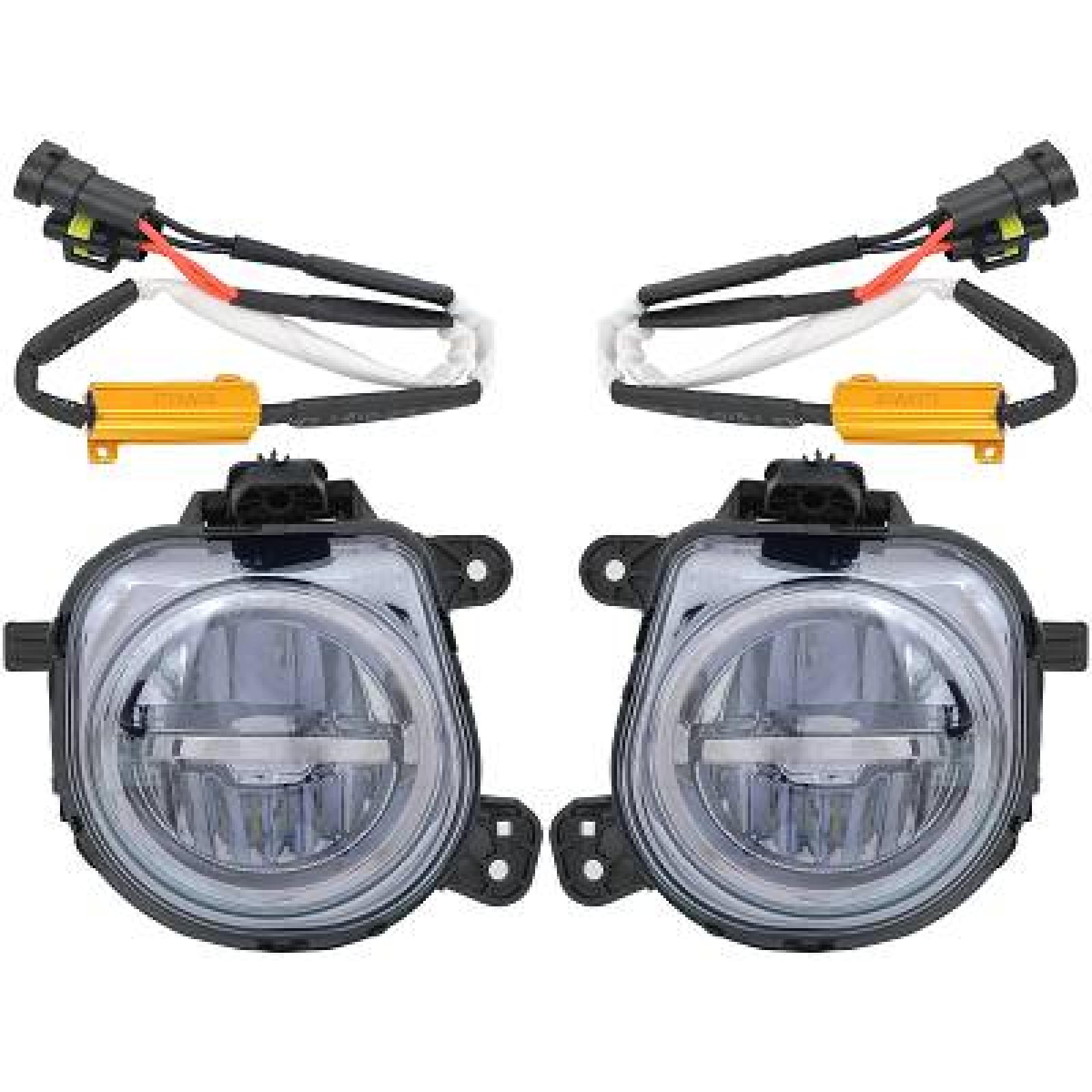 Jogo de faróis de nevoeiro para BMW X3 (F25) 10-14