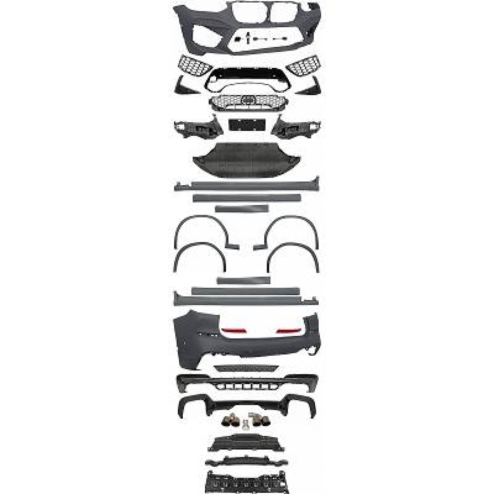 Pára-choques Dianteiro para BMW X3 (G01) 18->>