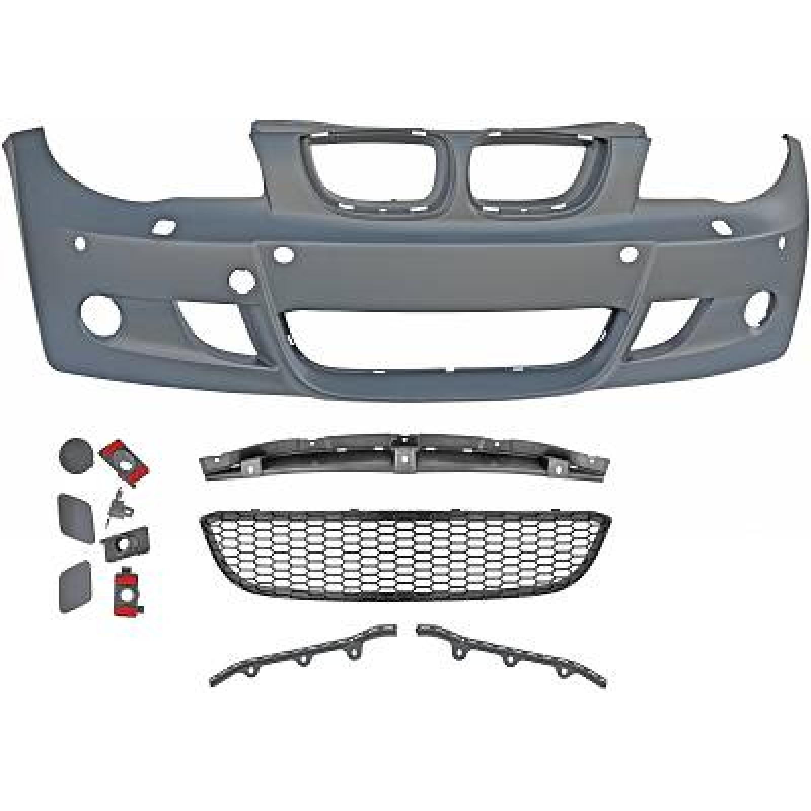 Pára-choques Dianteiro para BMW 1-Série (E81/82/87/E88) 04-11