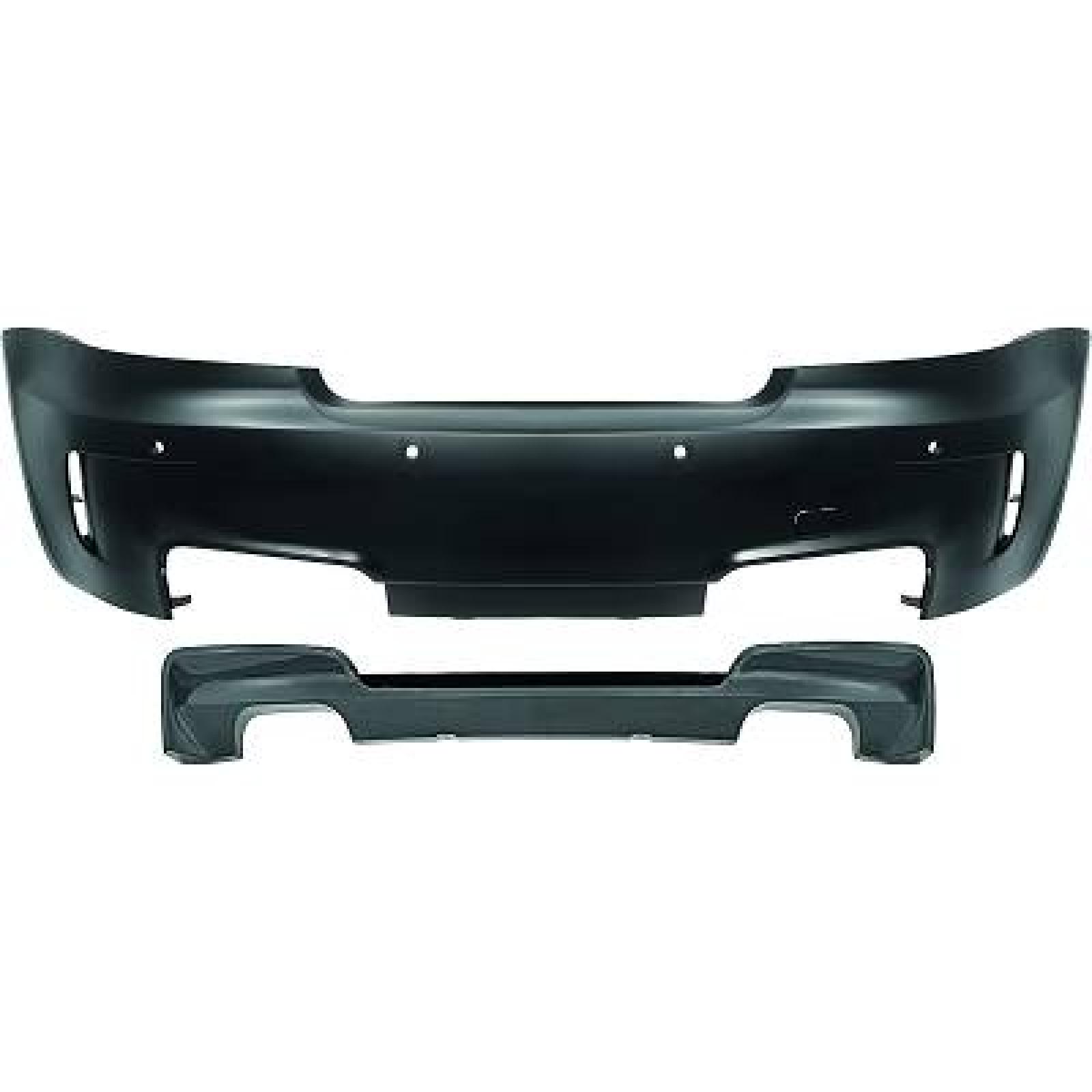 Pára-choques Traseiro para BMW 1-Série (E81/82/87/E88) 04-11