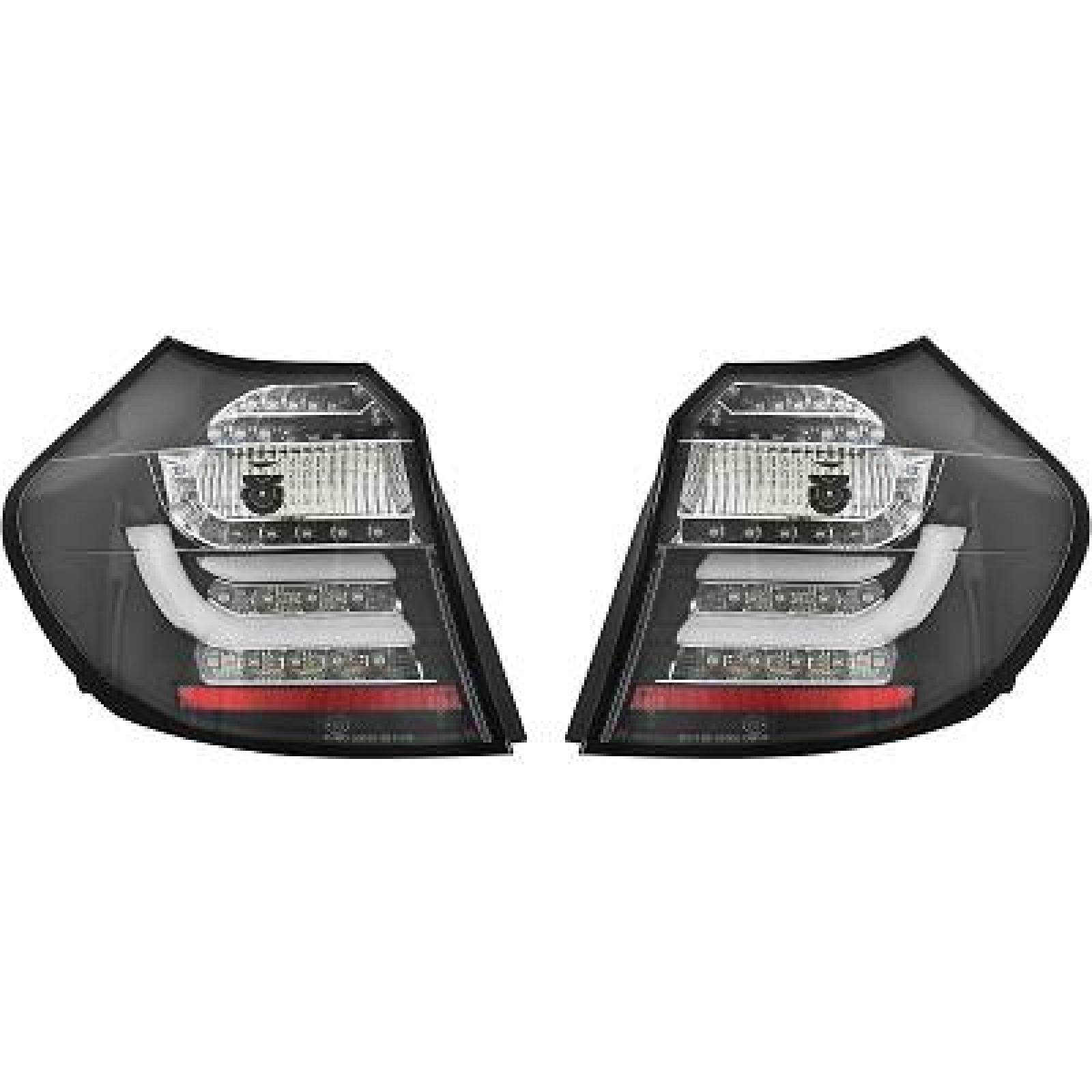 Jogo de farolins traseiros para BMW 1-Série (E81/82/87/E88) 04-11