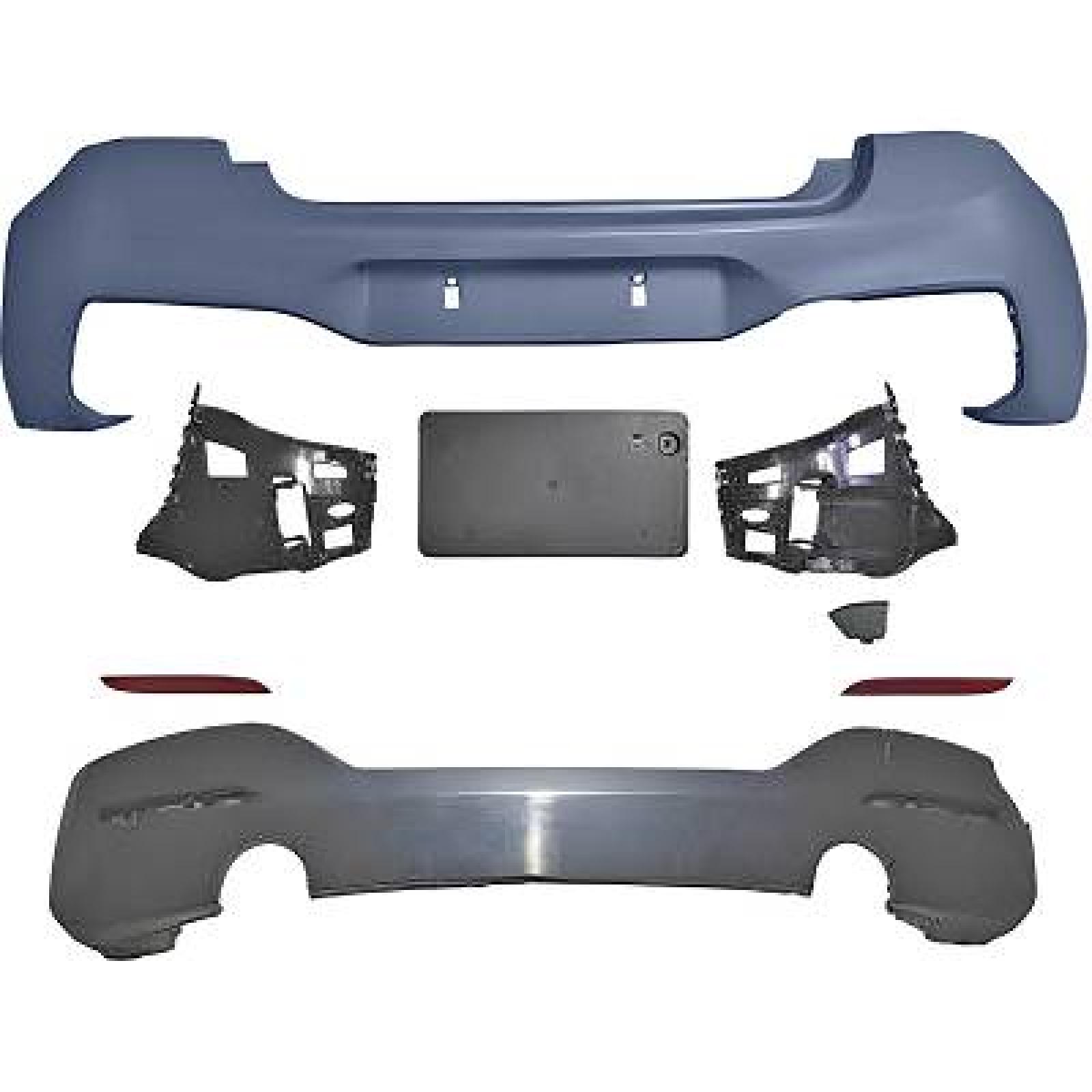 Pára-choques Traseiro para BMW 1-Série (F20/F21) 15-19