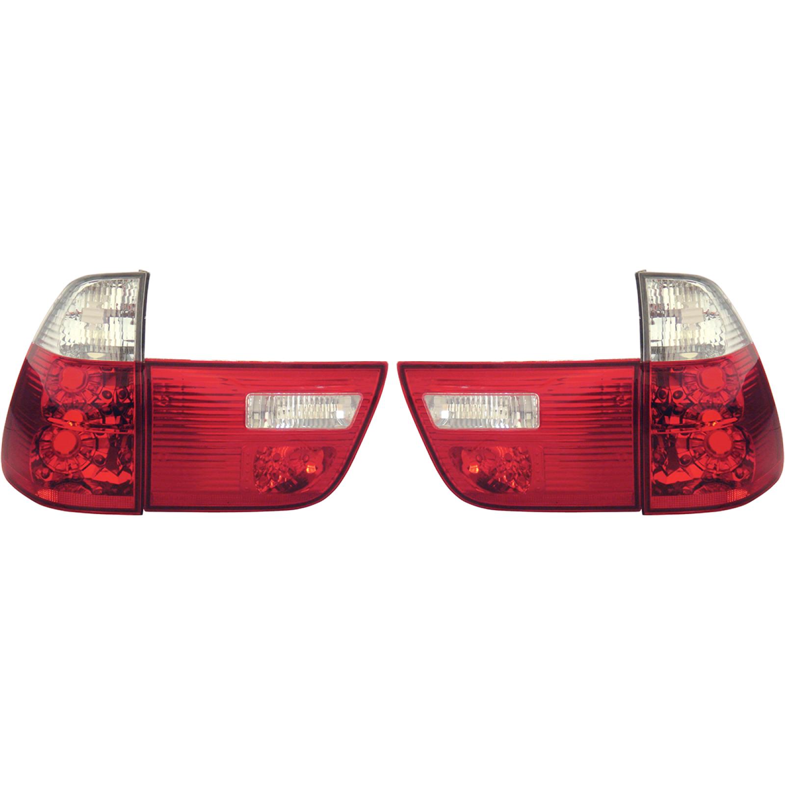 Jogo de farolins traseiros para BMW X5 (E53) 99-03