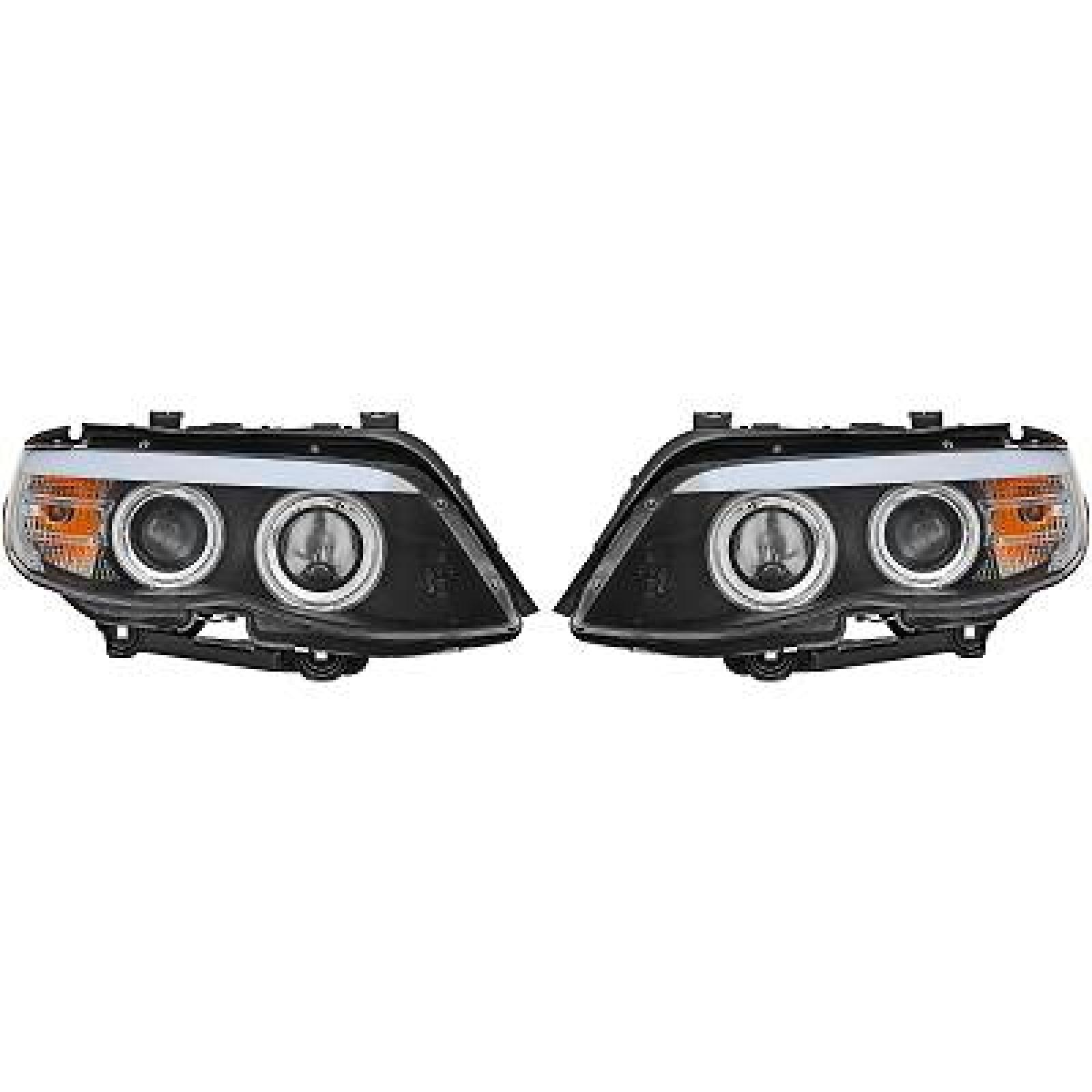 Jogo de faróis principais para BMW X5 (E53) 03-07