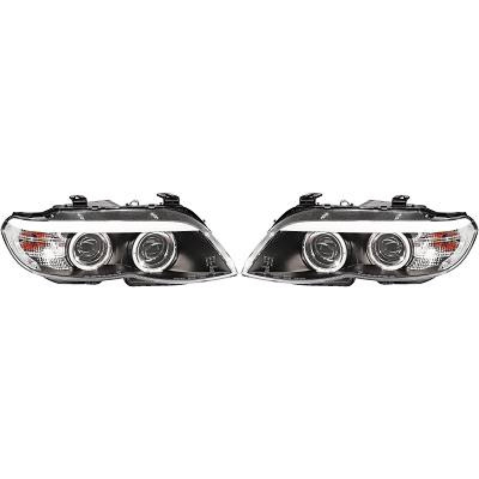 Jogo de faróis principais para BMW X5 (E53) 03-07