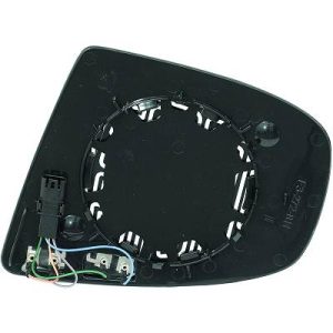 Vidro de espelho, espelho retrovisor exterior Direito para BMW X5 (E70 LCI) 11-13