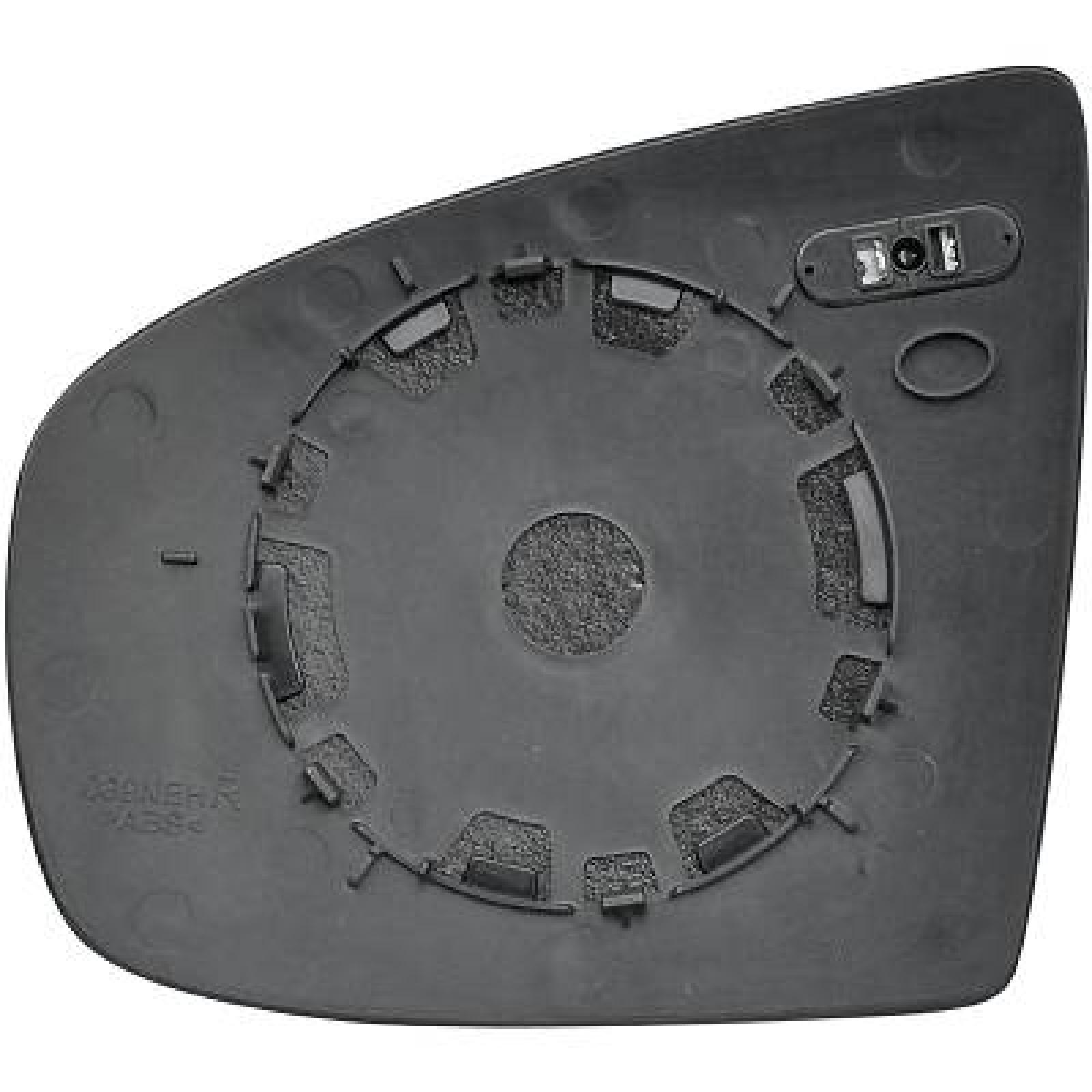 Vidro de espelho, espelho retrovisor exterior Direito para BMW X5 (E70) 07-10