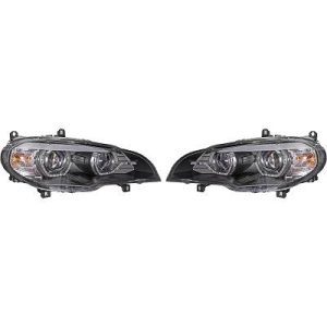 Jogo de faróis principais para BMW X5 (E70 LCI) 10-13