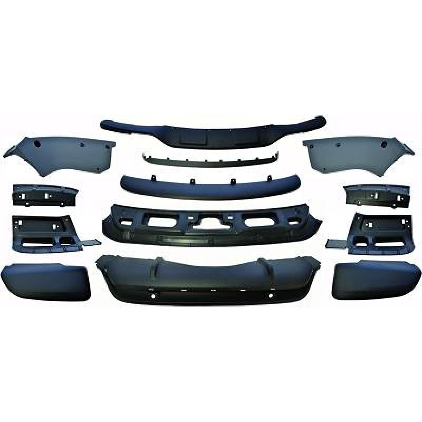 Kit de alargamento, guarda-lamas para BMW X5 (E70 LCI) 10-13