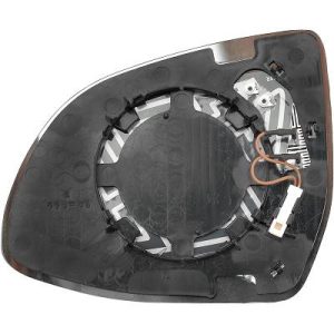 Vidro de espelho, espelho retrovisor exterior Direito para BMW X3 (F25) 14-17