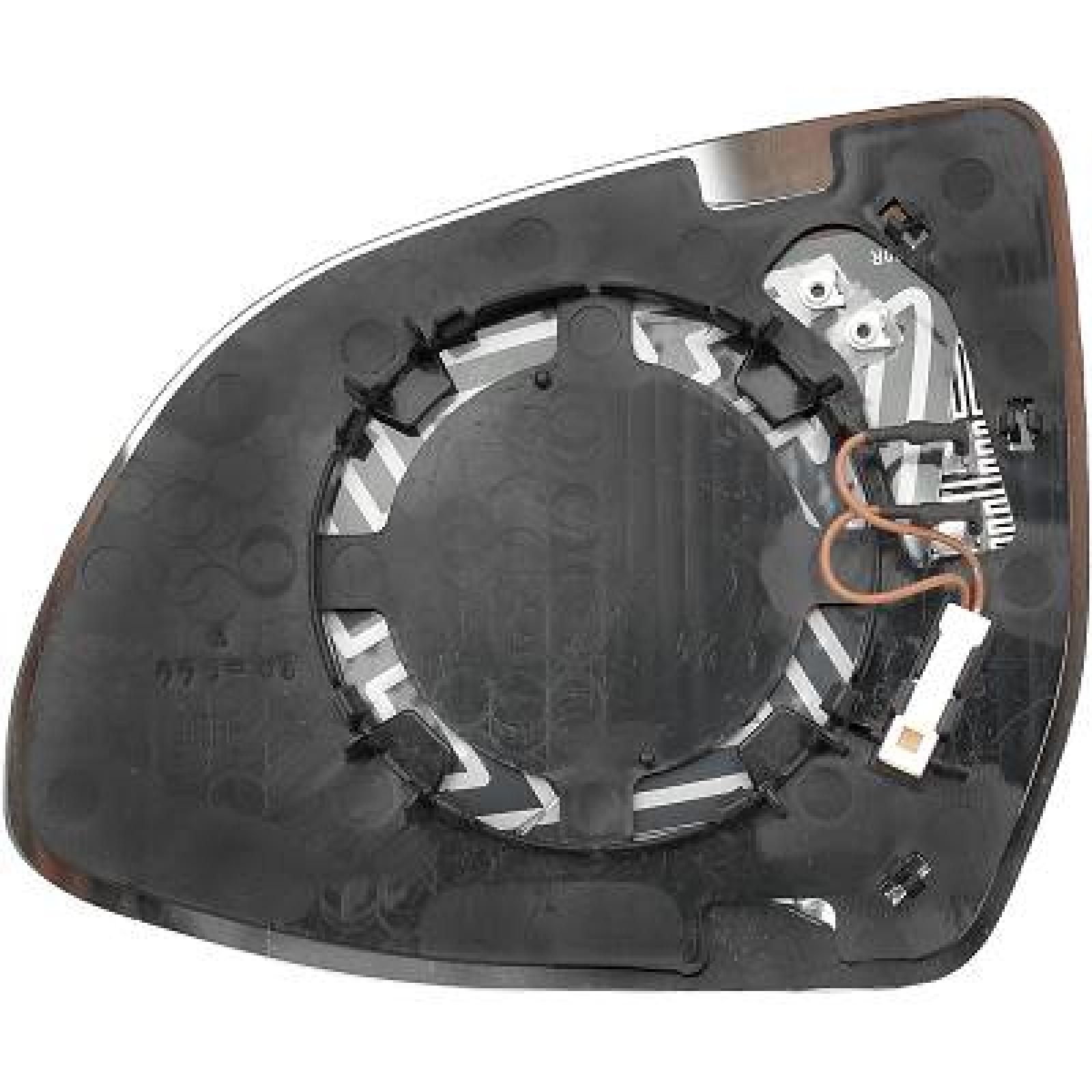 Vidro de espelho, espelho retrovisor exterior Direito para BMW X3 (F25) 14-17