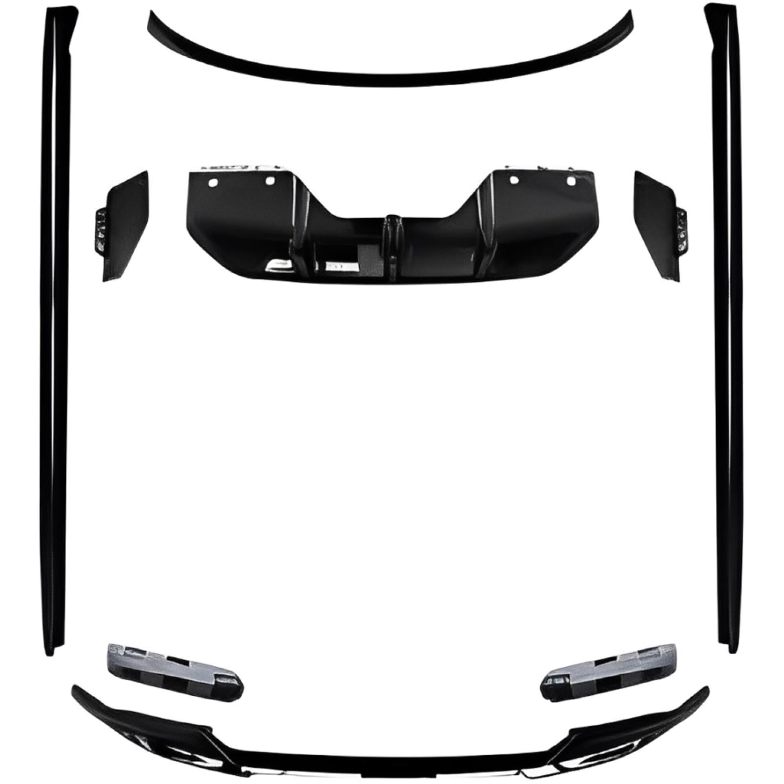 Guarnição, pára-choques Traseiro para BMW X6 (F16) 14-19