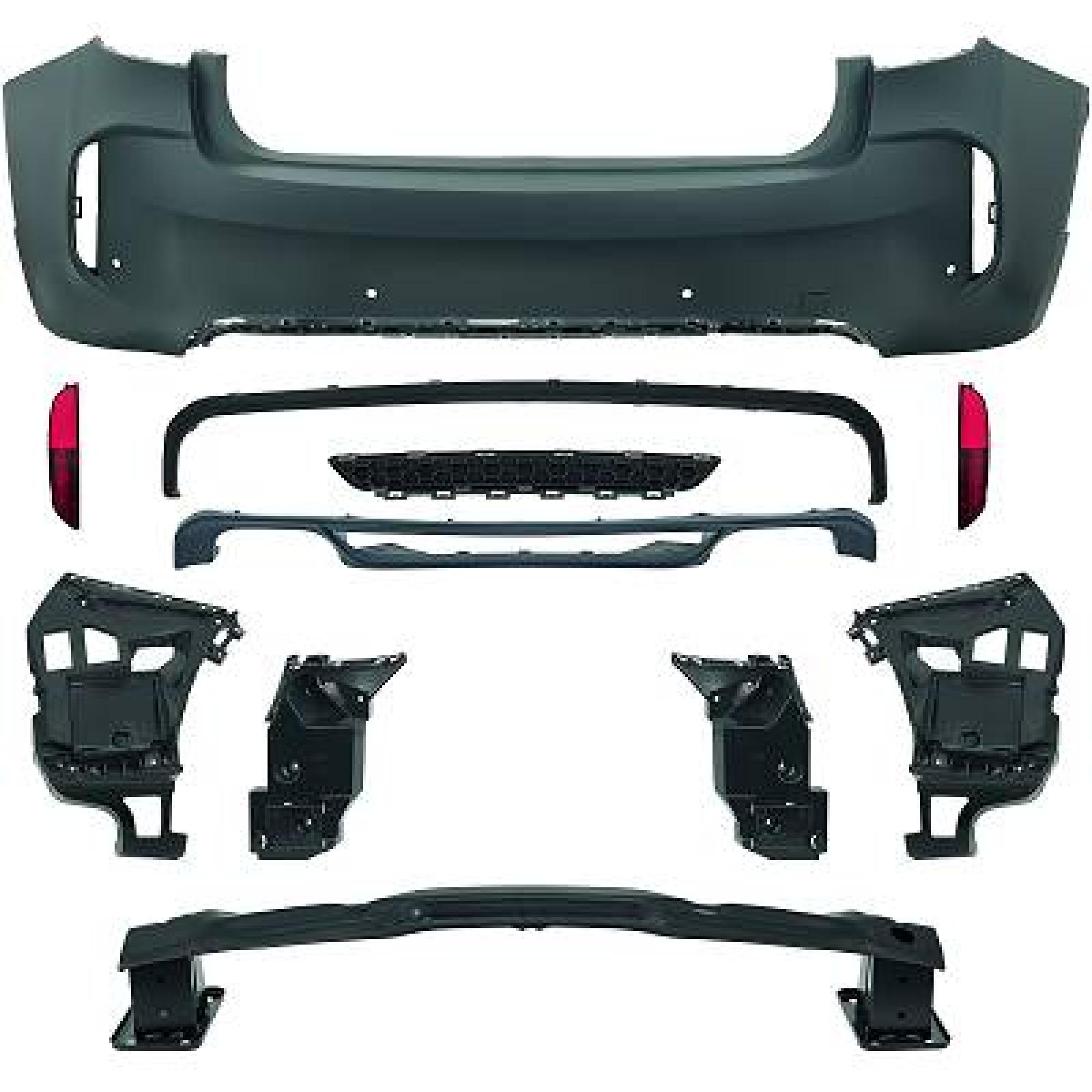 Pára-choques Traseiro para BMW X6 (F16) 14-19