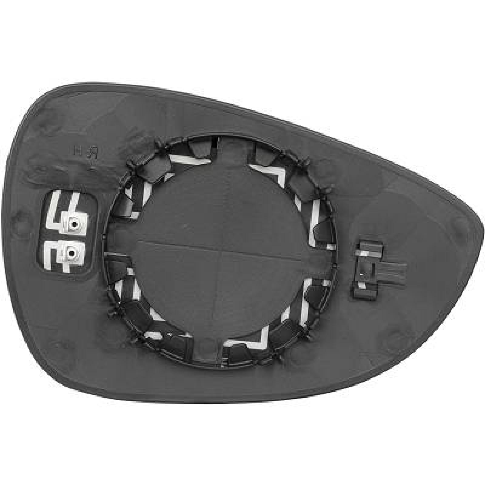 Vidro de espelho, espelho retrovisor exterior Esquerdo para Ford B-Max 12->>