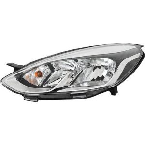 Farol principal Esquerdo para Ford Fiesta 17->>