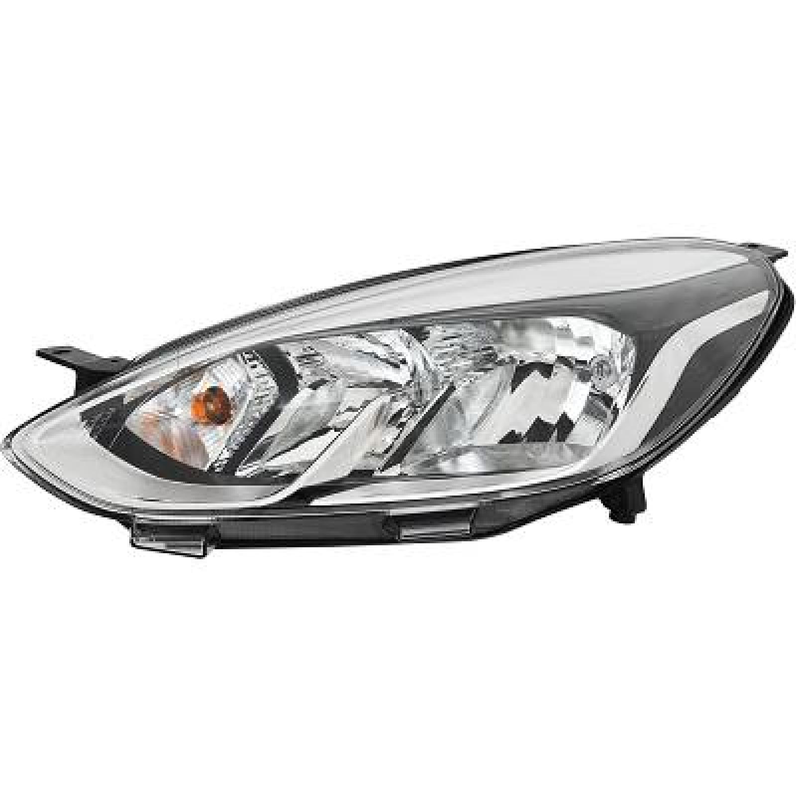 Farol principal Esquerdo para Ford Fiesta 17->>