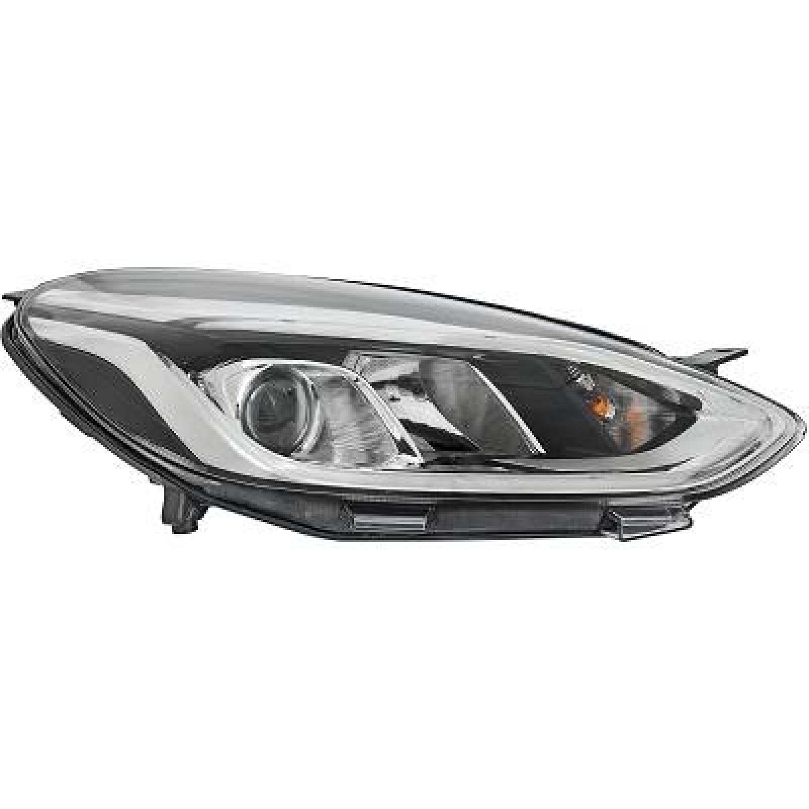 Farol principal Direito para Ford Fiesta 17->>
