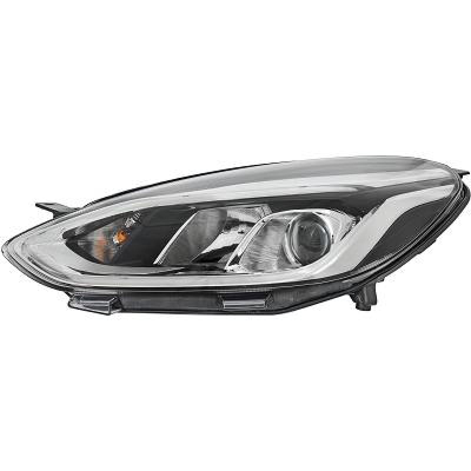 Farol principal Esquerdo para Ford Fiesta 17->>