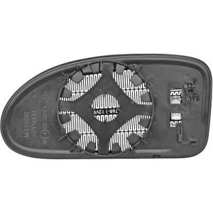 Vidro de espelho, espelho retrovisor exterior Direito para Ford Focus 98-01