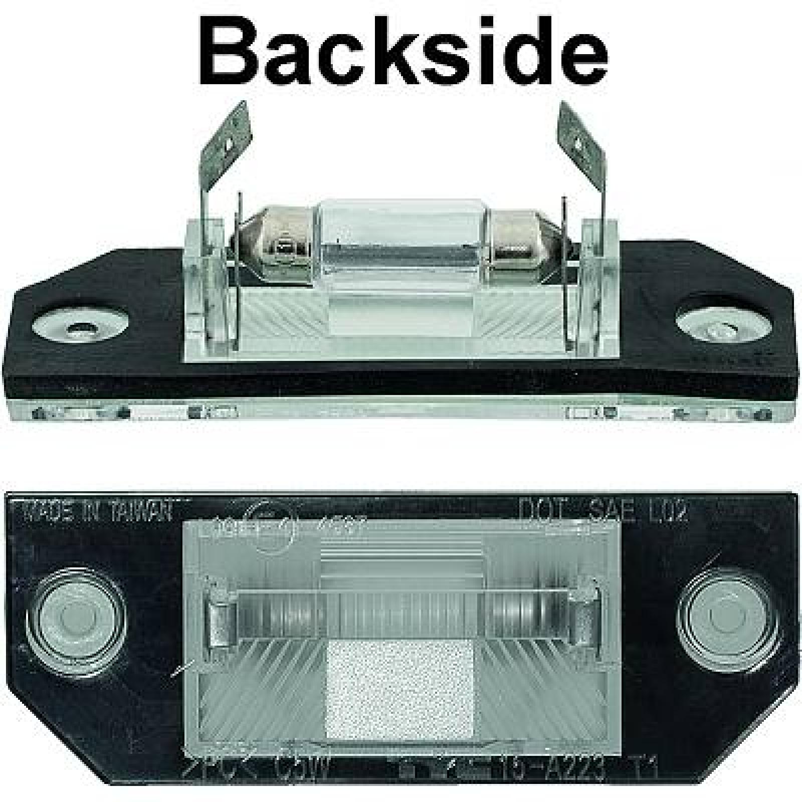Luz de chapa de matrícula para Ford Focus III 08-10
