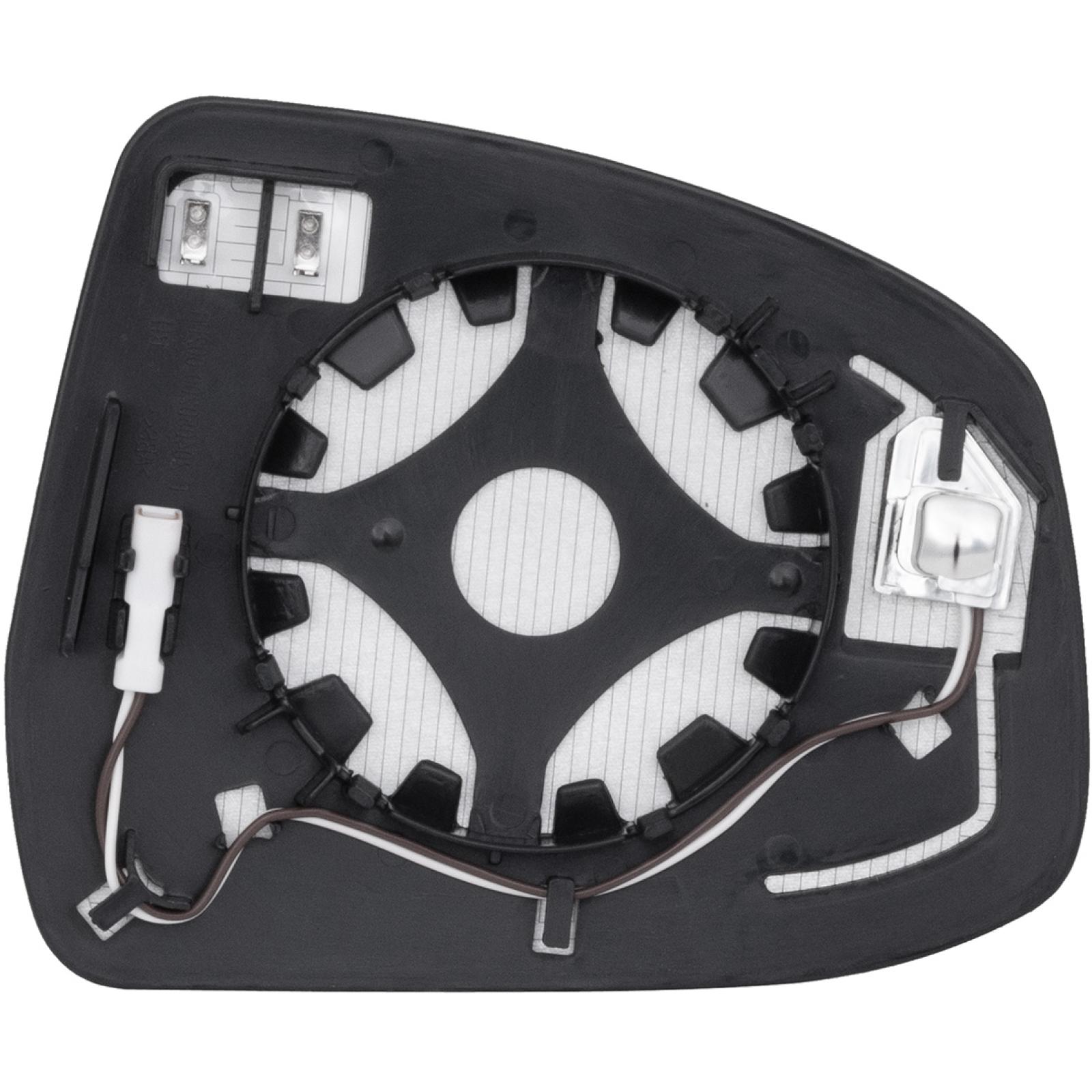 Vidro de espelho, espelho retrovisor exterior Esquerdo para Ford Focus IV Berlina/Carrinha (CB8) 11-14