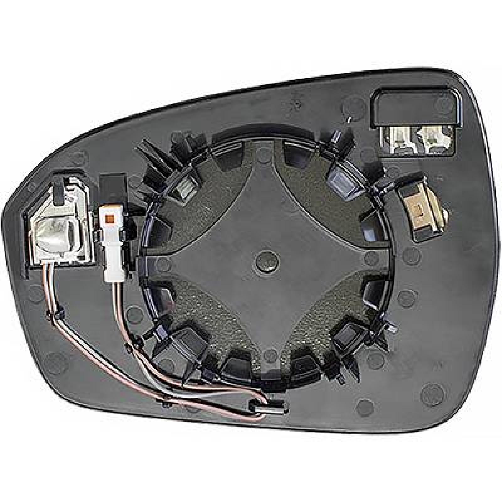 Vidro de espelho, espelho retrovisor exterior Direito para Ford Mondeo (Berlina/Carrinha) 14-19