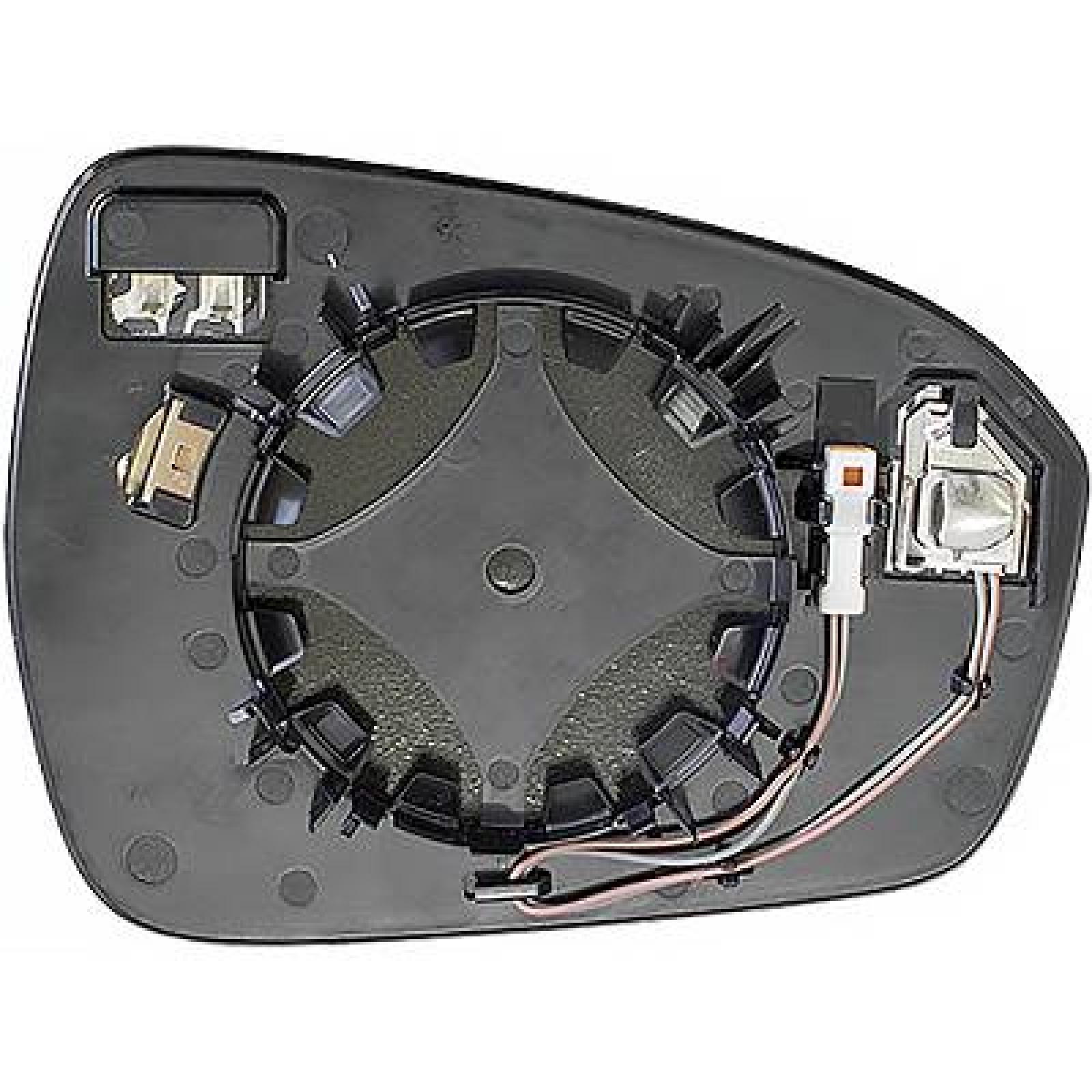 Vidro de espelho, espelho retrovisor exterior Esquerdo para Ford Mondeo (Berlina/Carrinha) 14-19