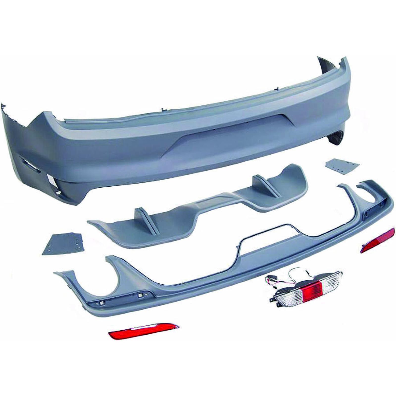 Pára-choques Traseiro para Ford Mustang 14->>