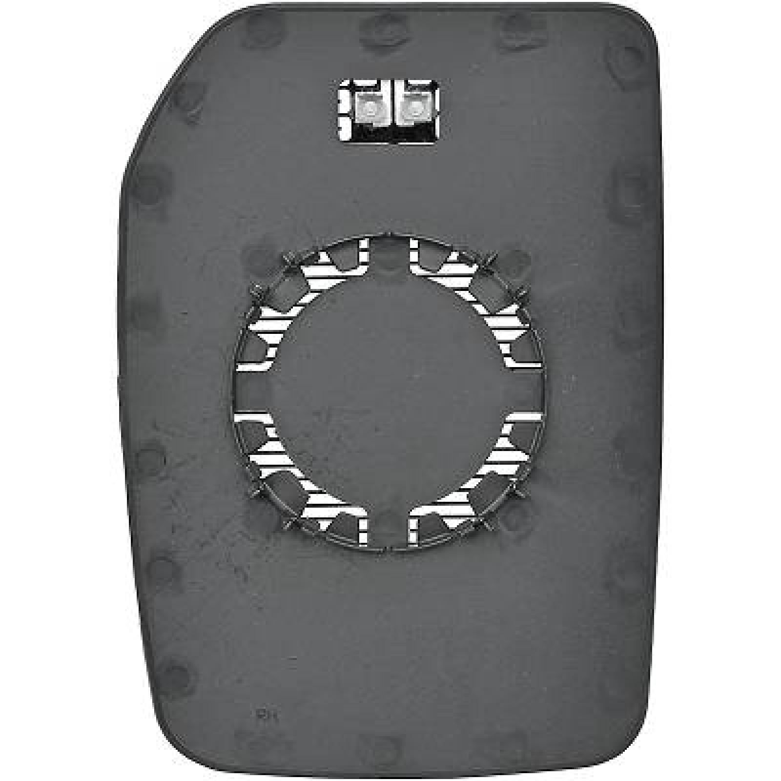 Vidro de espelho, espelho retrovisor exterior Direito para Ford Transit 00-06