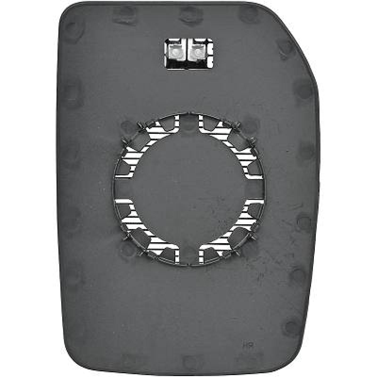 Vidro de espelho, espelho retrovisor exterior Esquerdo para Ford Transit 00-06