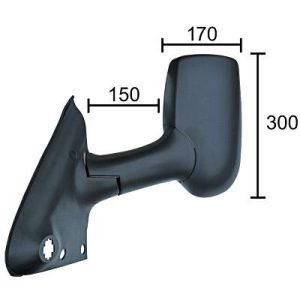 Retrovisor exterior Esquerdo para Ford Transit 00-06