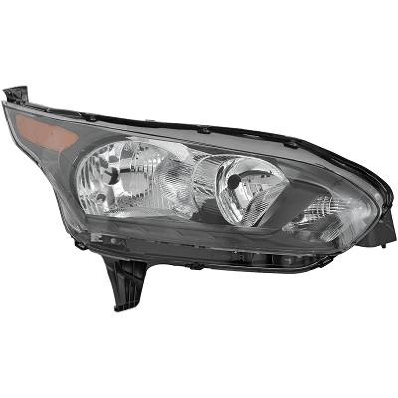 Farol principal Direito para Ford Transit Connect 13->>