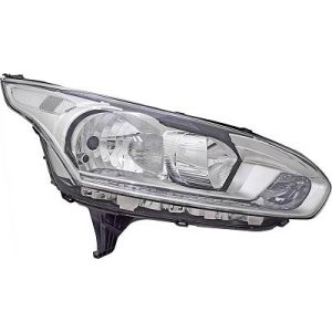 Farol principal Direito para Ford Transit Connect 13->>