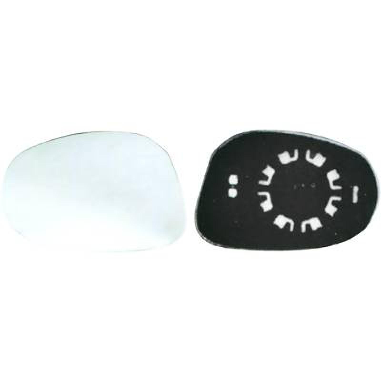 Vidro de espelho, espelho retrovisor exterior Esquerdo para Ford Ka 08-16