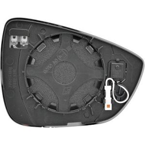 Vidro de espelho, espelho retrovisor exterior Esquerdo para Ford Focus Berlina/Carrinha 22->>
