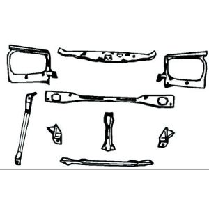 Painel lateral Traseiro Esquerdo para Mercedes 200-280E (W123) 76-84