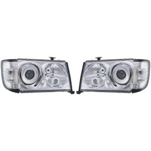 Jogo de faróis principais para Mercedes 200-300E (W124) 84-97