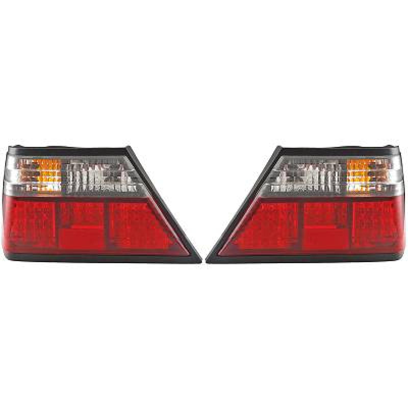 Jogo de farolins traseiros para Mercedes 200-300E (W124) 84-97